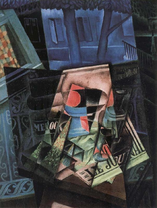 Juan Gris The still life in front of Window